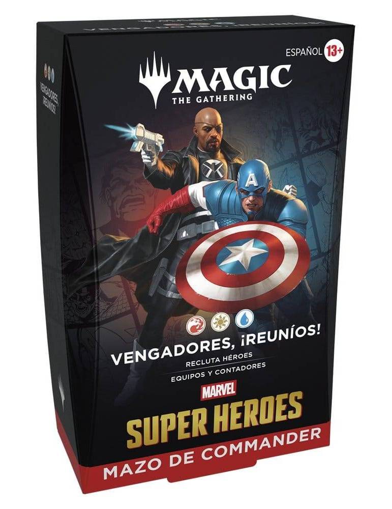 Magic: Marvel Super Heroes - Commander Deck Vengadores, ¡reuníos!