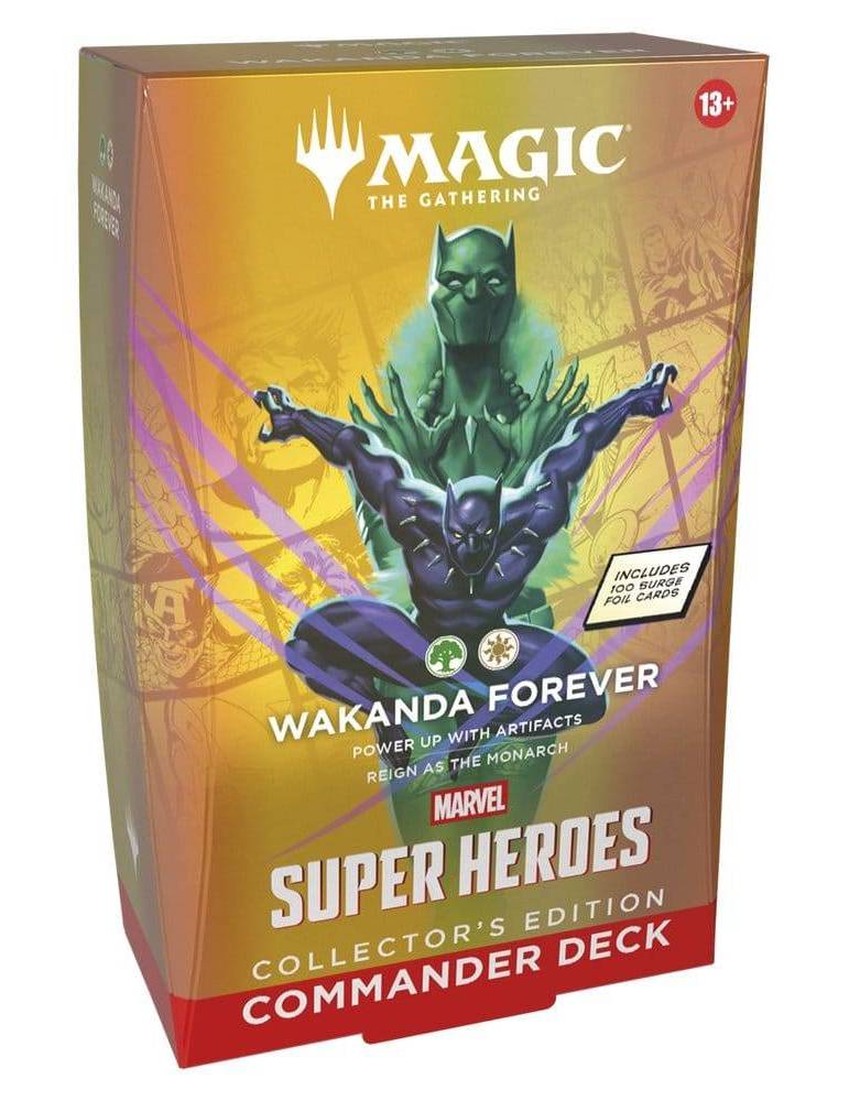 Magic: Marvel Super Heroes - Commander Deck Wakanda Forever Collector's Edition