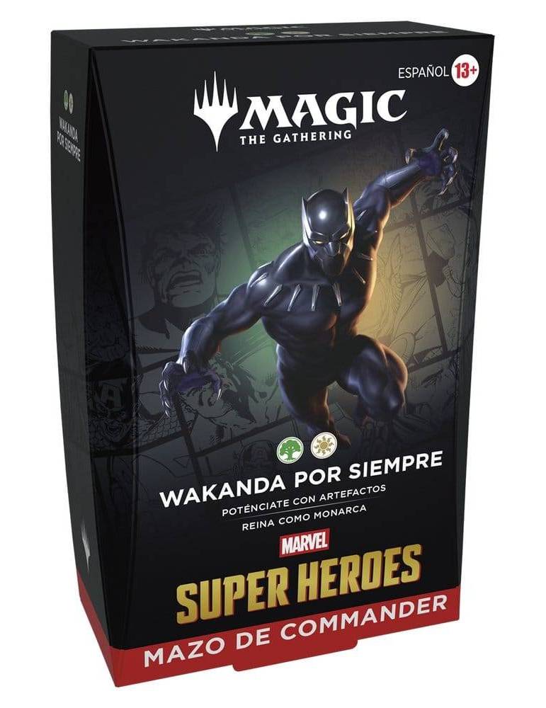 Magic: Marvel Super Heroes - Commander Deck Wakanda por siempre