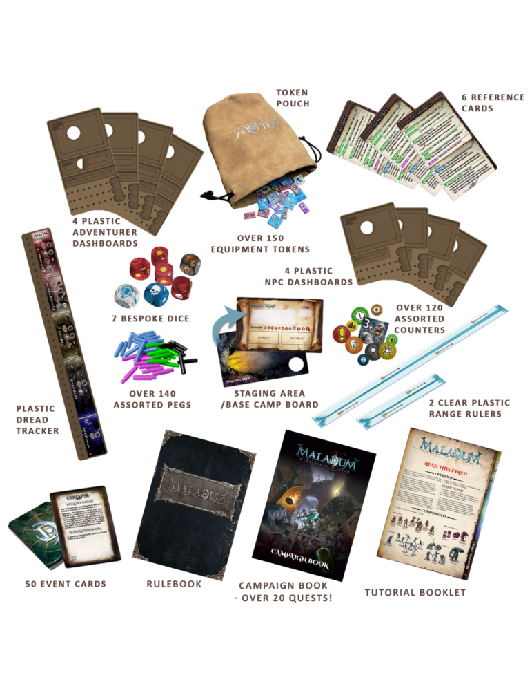 Maladum: Dungeons of Enveron Starter Set