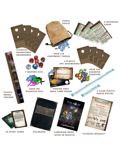 Maladum: Dungeons of Enveron Starter Set