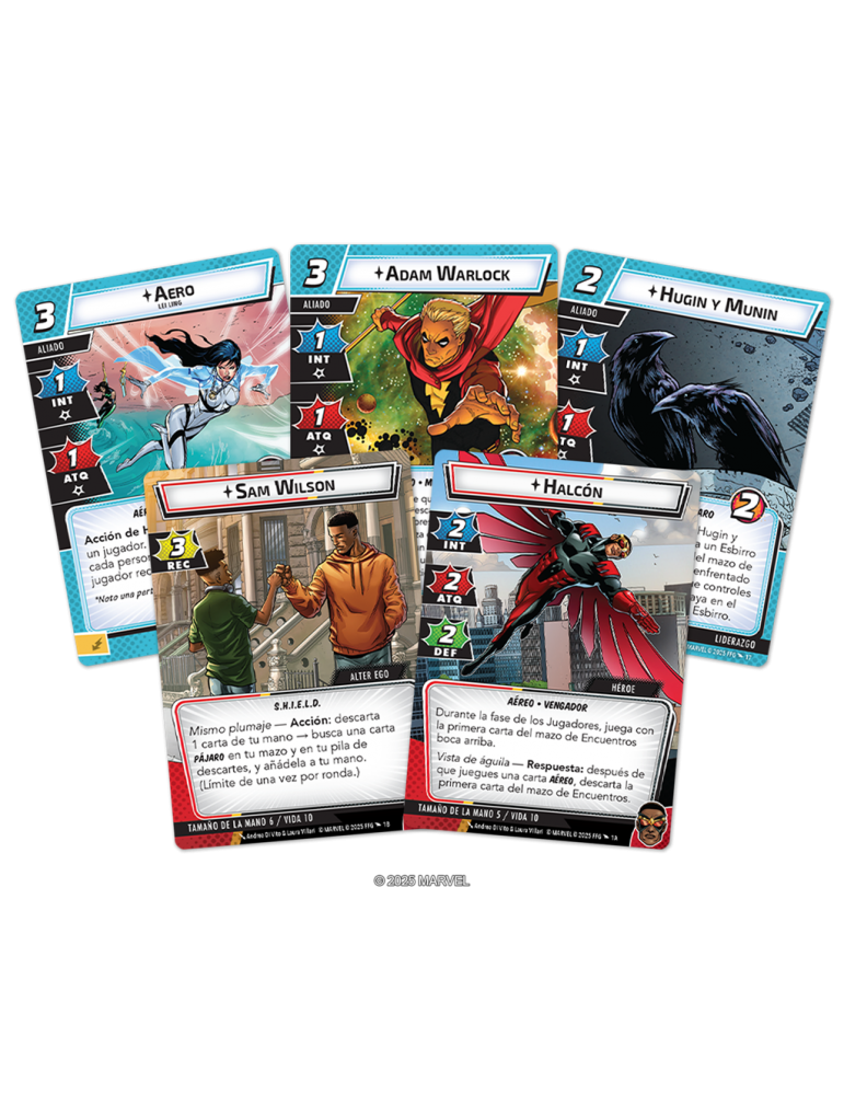 Marvel Champions: Falcon - Pack de Héroe en Castellano