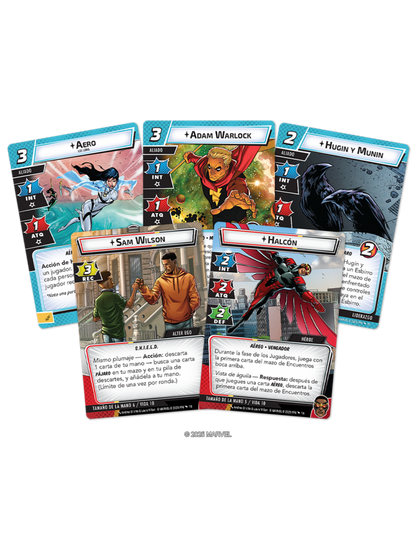 Marvel Champions: Falcon - Pack de Héroe en Castellano