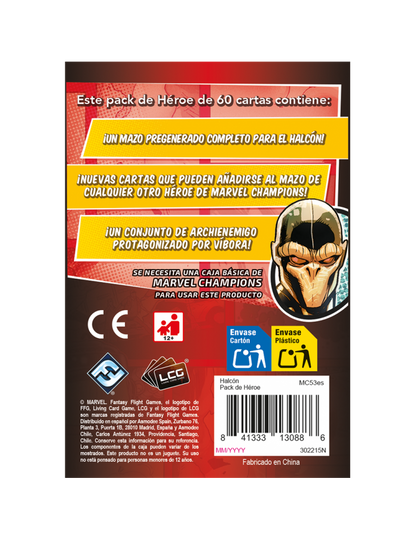 Marvel Champions: Falcon - Pack de Héroe en Castellano