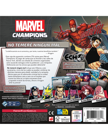 Marvel Champions: No Temeré Ningún Mal - Expansión LCG
