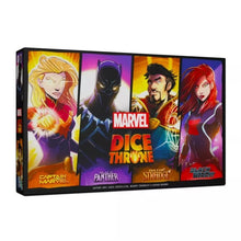Marvel Dice Throne: Capitana Marvel, Black Panther, Doctor Strange, Viuda Negra