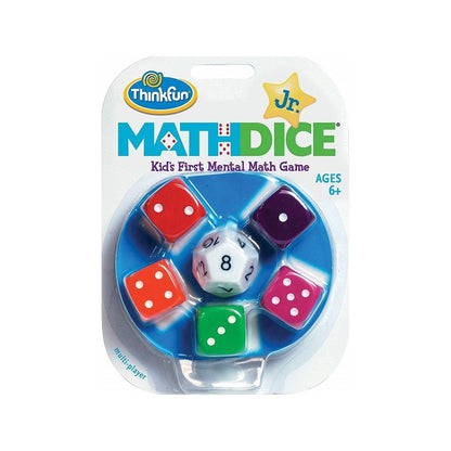 Think Fun: Math Dice Junior - Juego Educativo de Matemáticas