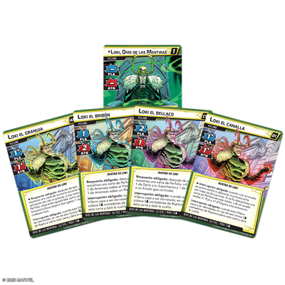 Marvel Champions Trickster Takeover Scenario Pack - Expansión LCG