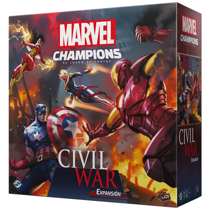 Marvel Champions: Civil War Expansion - Expansión de Campaña (Castellano)