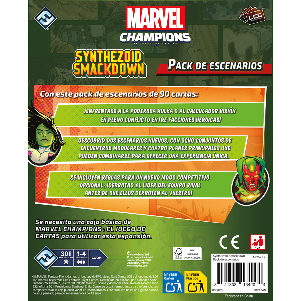 Marvel Champions: Synthezoid Smackdown - Scenario Pack