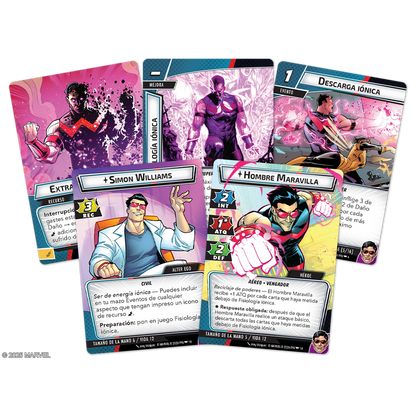 Marvel Champions Wonder Man - Pack de Héroe