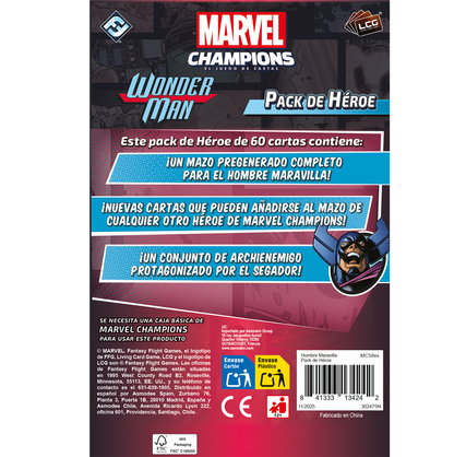 Marvel Champions Wonder Man - Pack de Héroe