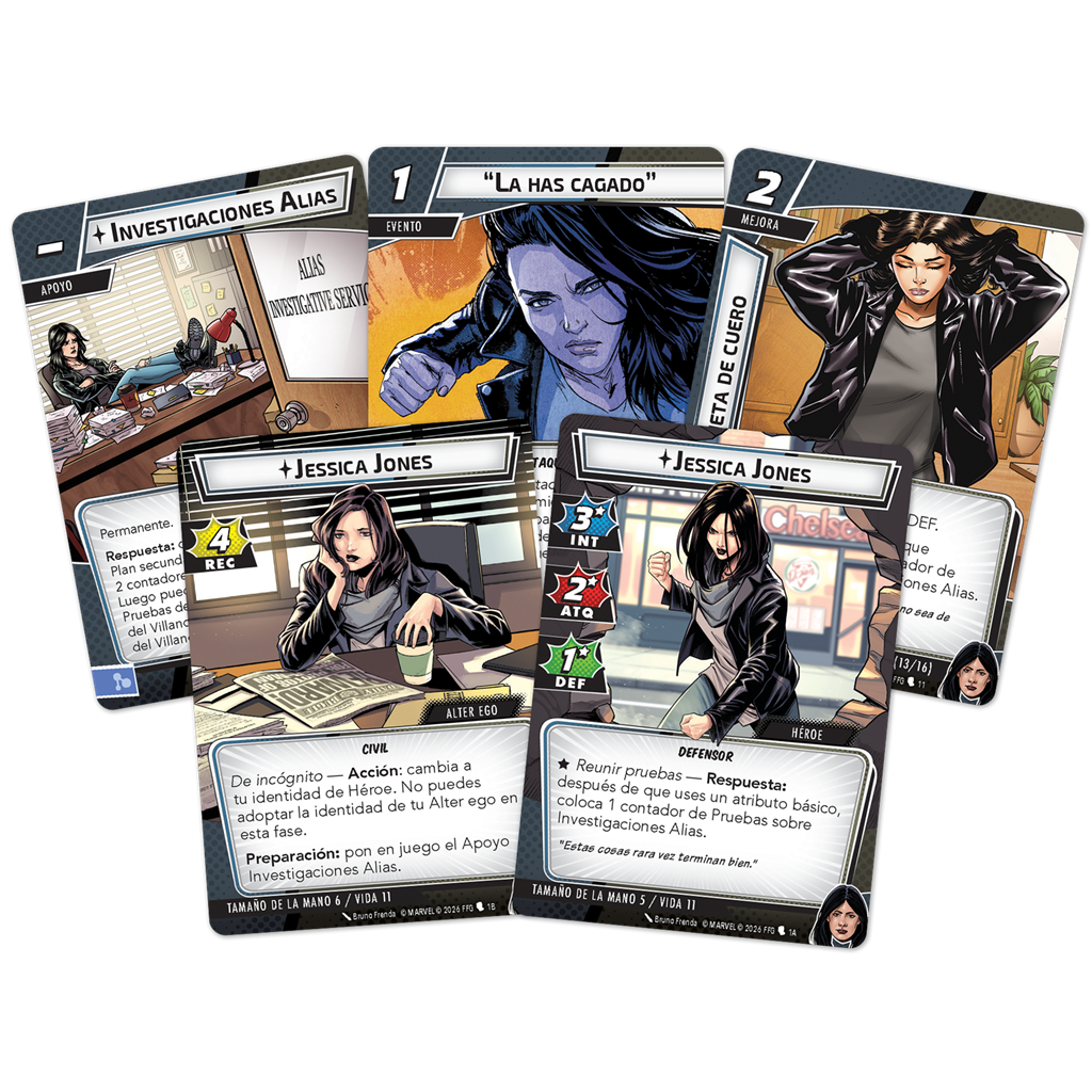 Marvel Champions: Pack de Héroe Jessica Jones