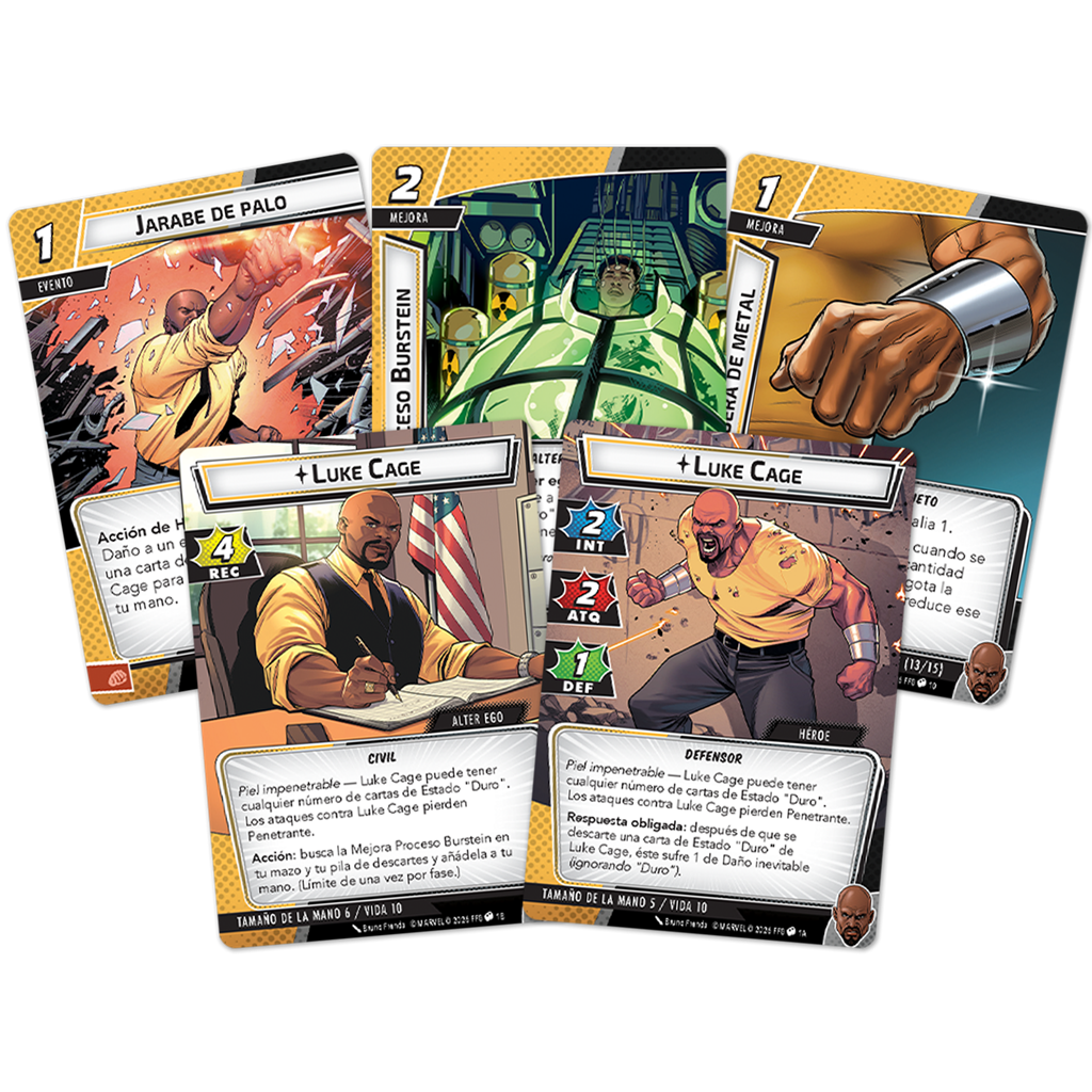 Marvel Champions: Pack de Héroe Luke Cage
