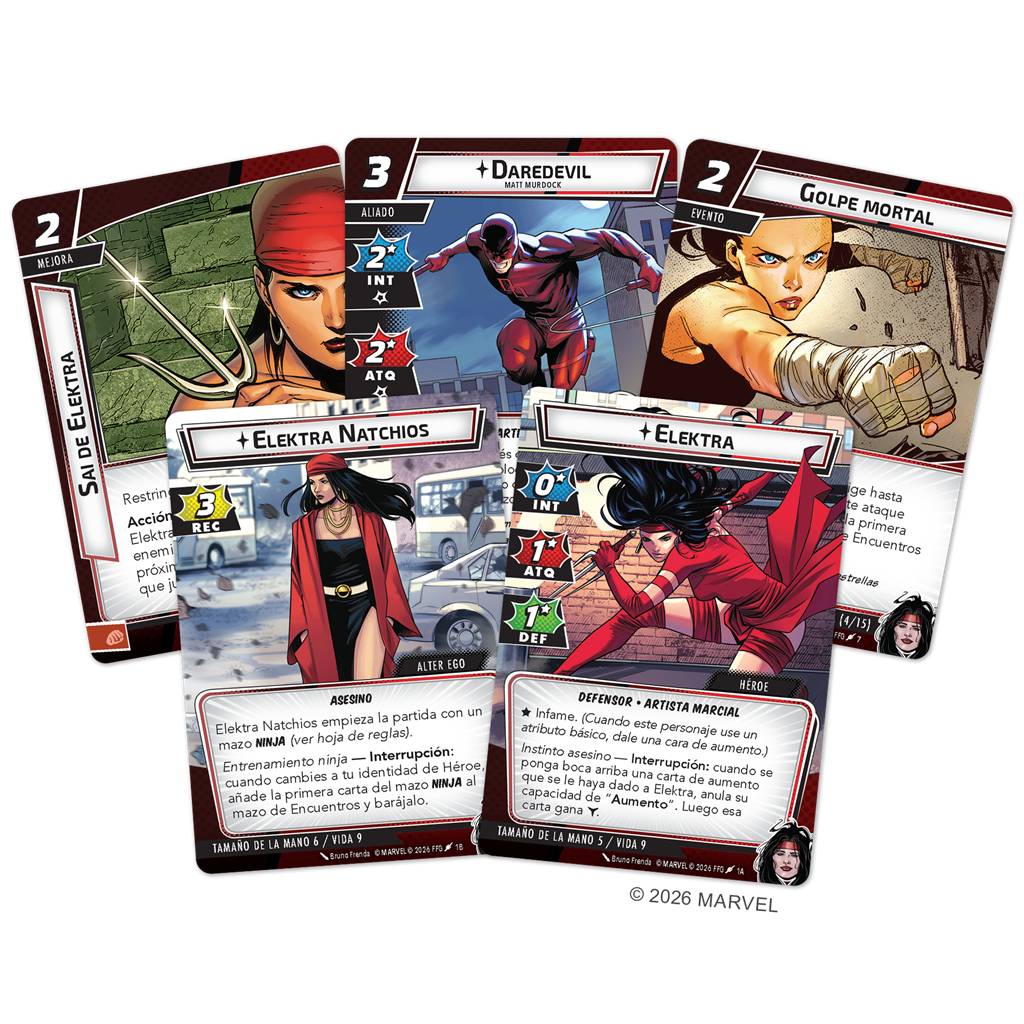 Elektra Hero Pack – Marvel Champions LCG