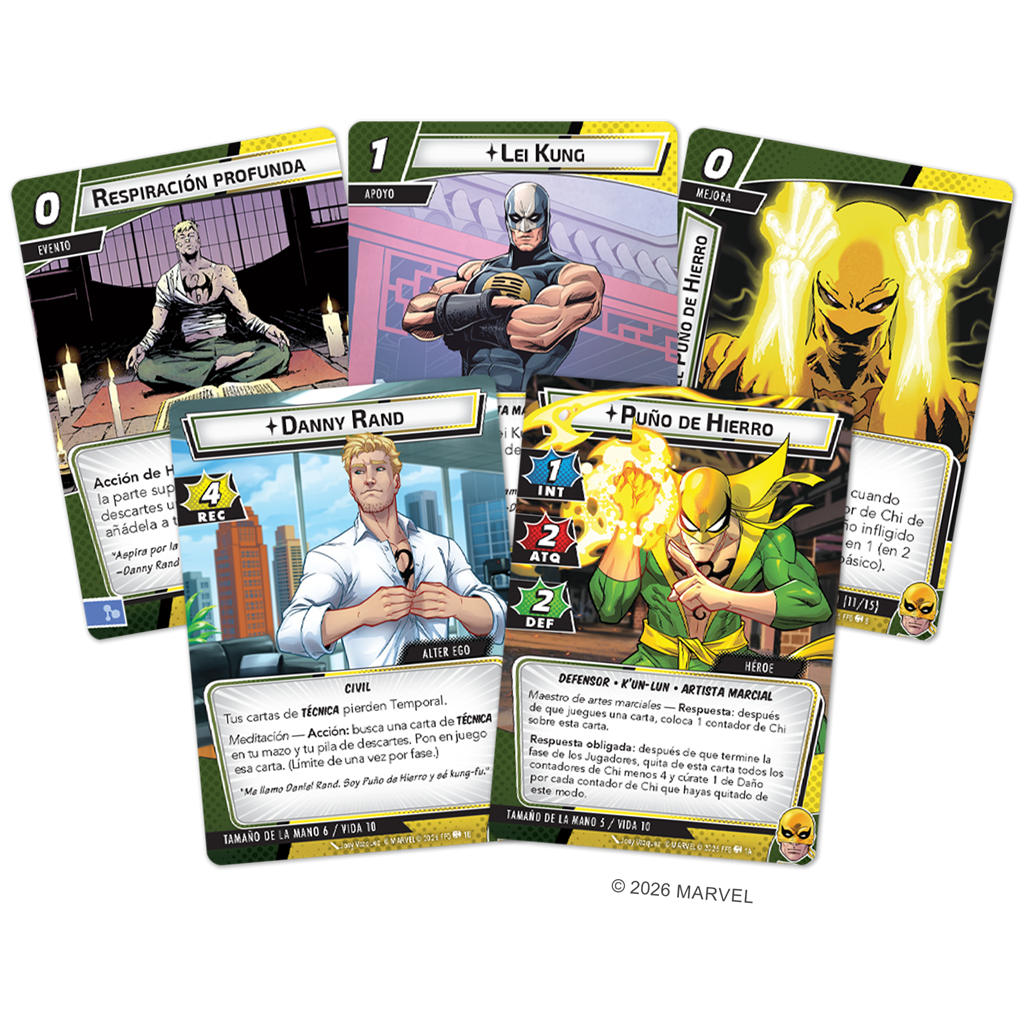 Iron Fist Hero Pack – Marvel Champions LCG