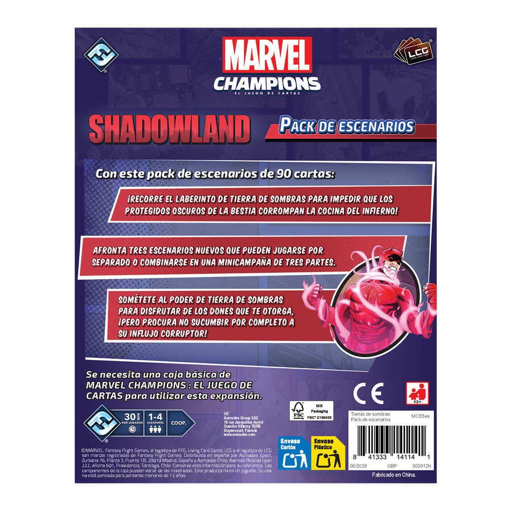Marvel Champions: Pack de Escenario Shadowlands