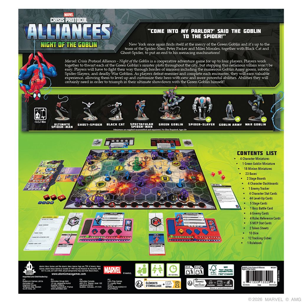 Marvel Crisis Protocol Alianzas - La Noche del Duende