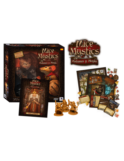 Mice and Mystics - De Ratones y Magia - Juego de Mesa Aventura Cooperativo