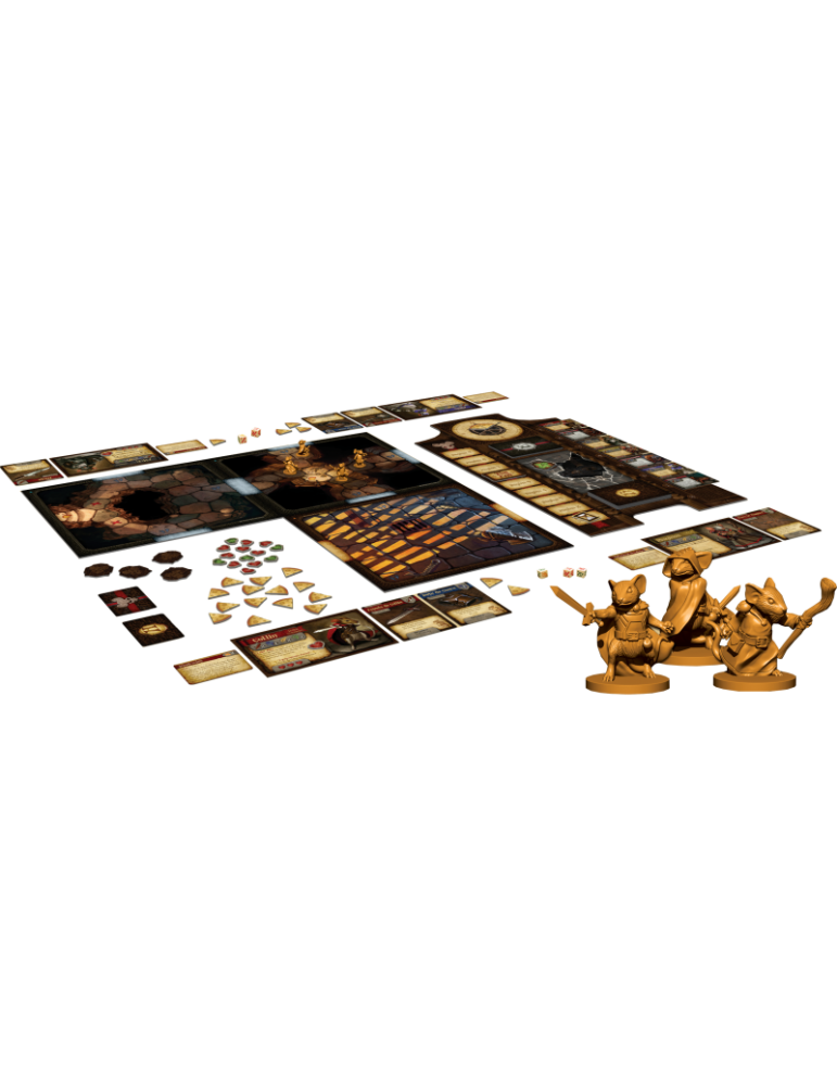 Mice and Mystics - De Ratones y Magia - Juego de Mesa Aventura Cooperativo