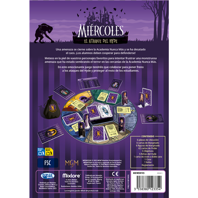 Miércoles - Juego de Cartas