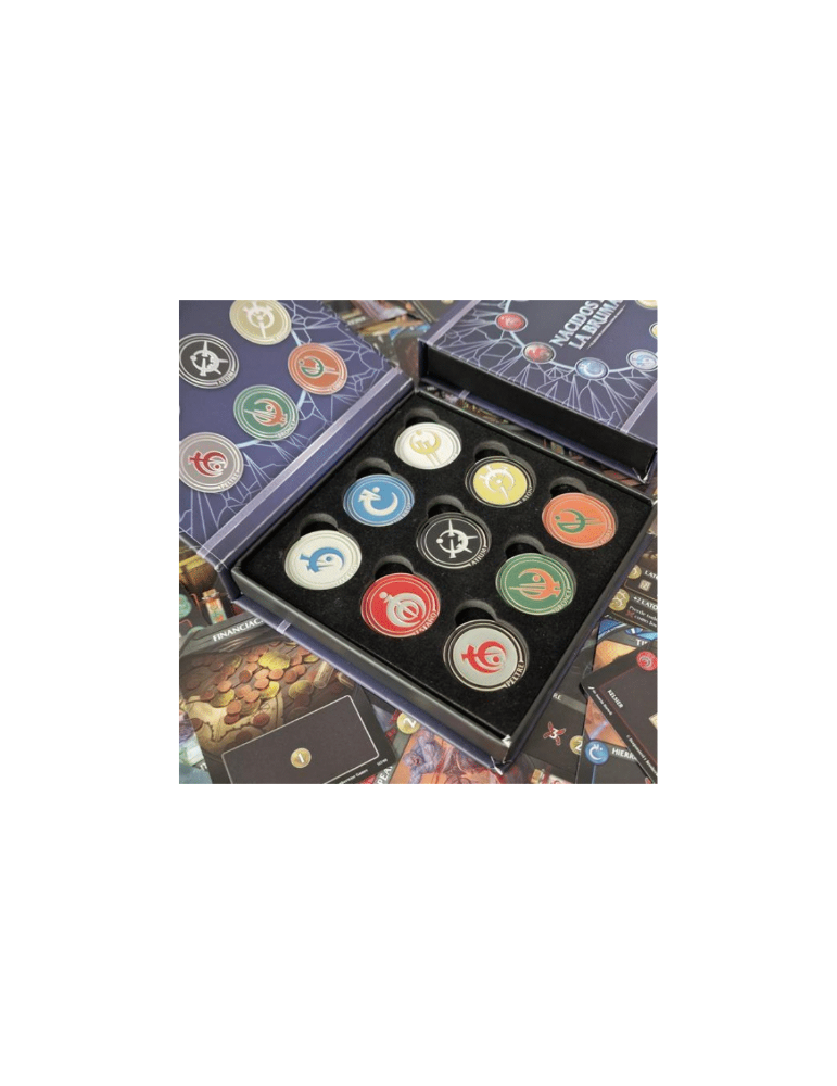 Nacidos de la Bruma - Fichas de Metal Premium