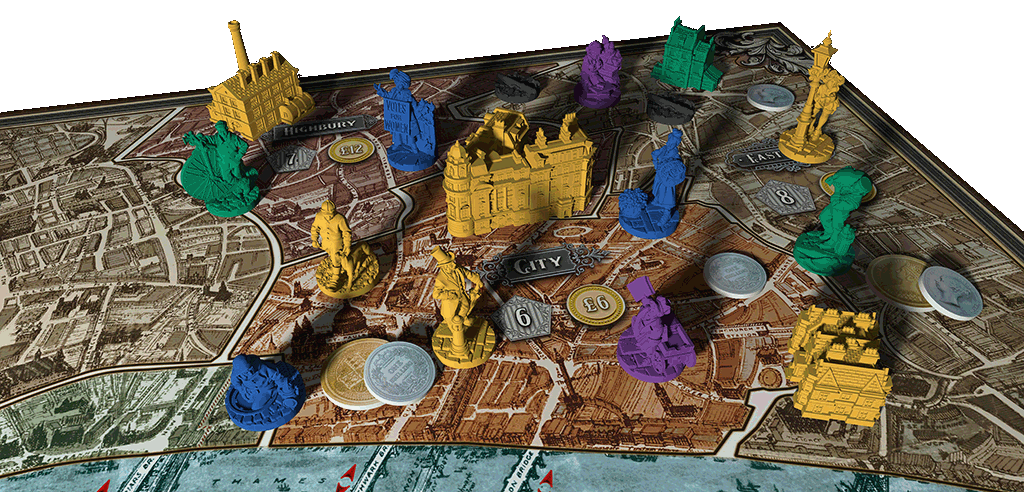 Nanty Narking Edición Kickstarter - Juego de Mesa del Londres Victoriano | Intriga y Deducción