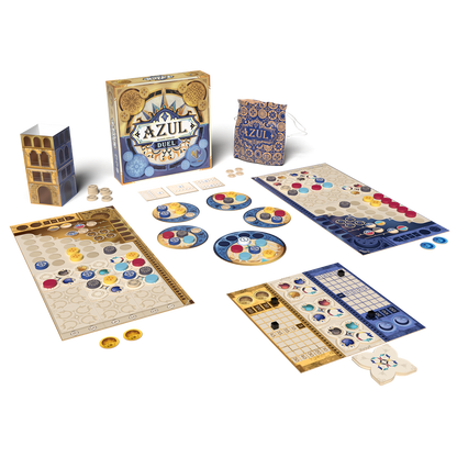 Azul Duel - Juego de Mesa Estratégico para 2 Jugadores