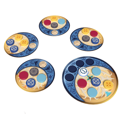 Azul Duel - Juego de Mesa Estratégico para 2 Jugadores