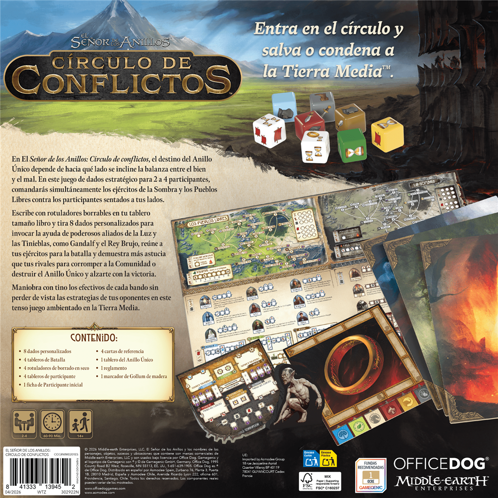 El Señor de los Anillos: Círculo de Conflictos