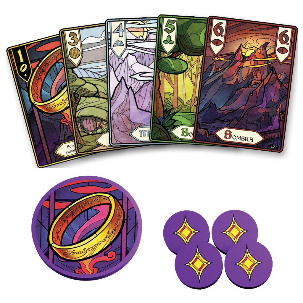 La Comunidad del Anillo: El Juego de Bazas - Juego de Cartas Estratégico