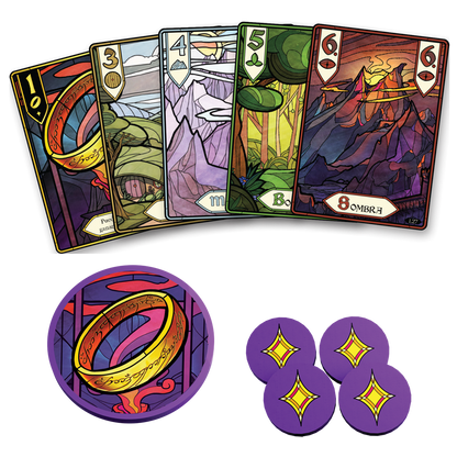 La Comunidad del Anillo: El Juego de Bazas - Juego de Cartas Estratégico