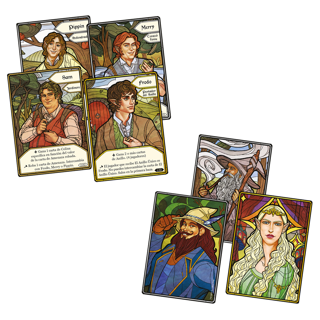 La Comunidad del Anillo: El Juego de Bazas - Juego de Cartas Estratégico