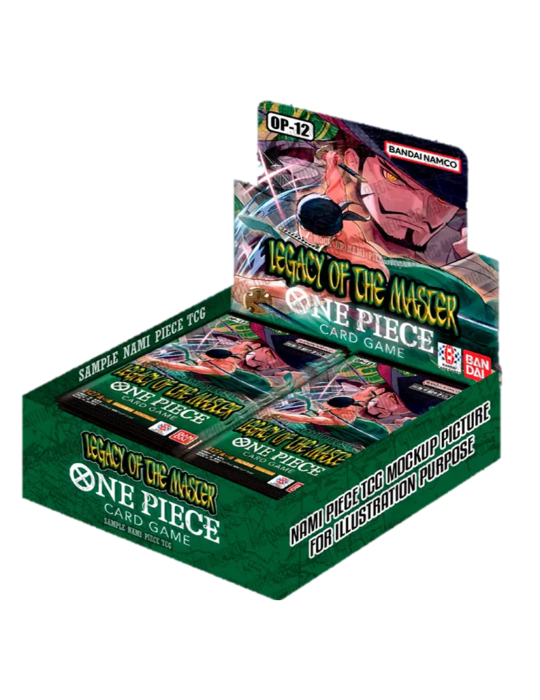 One Piece Card Game: Legacy of the Master OP12 Booster Display (24 sobres)