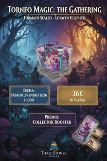 MAGIC THE GATHERING - TORNEO FORMATO SEALED 24/01/2026 11:00 AM