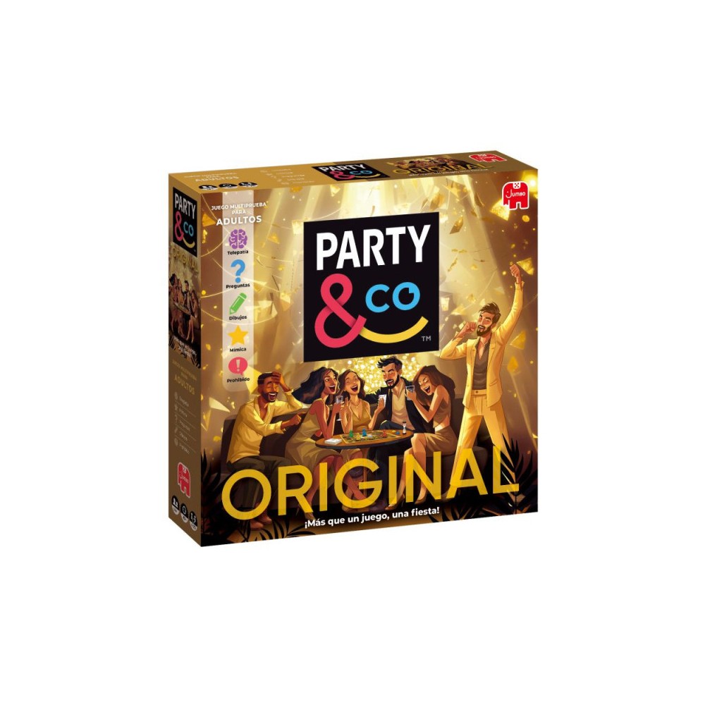 Party & Co Original - Juego de Mesa de Preguntas y Pruebas para Adultos