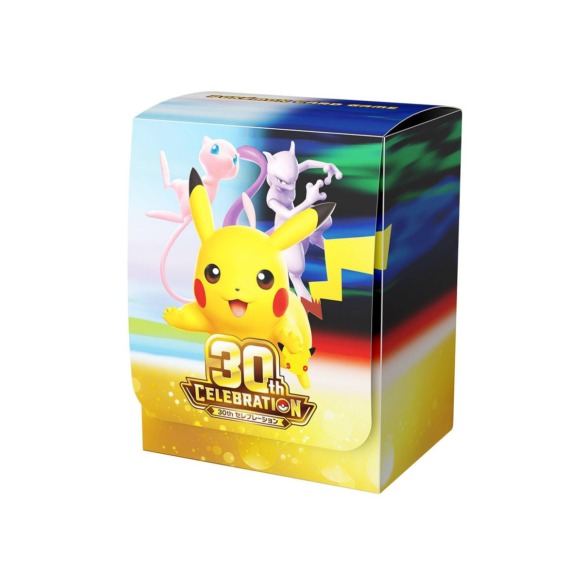 Portadeck Pokémon 30th CELEBRATION · 30 aniversario