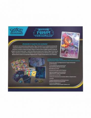 Pokémon JCC: Caja de Entrenador Élite de Megaevolución-Fuegos Fantasmales
