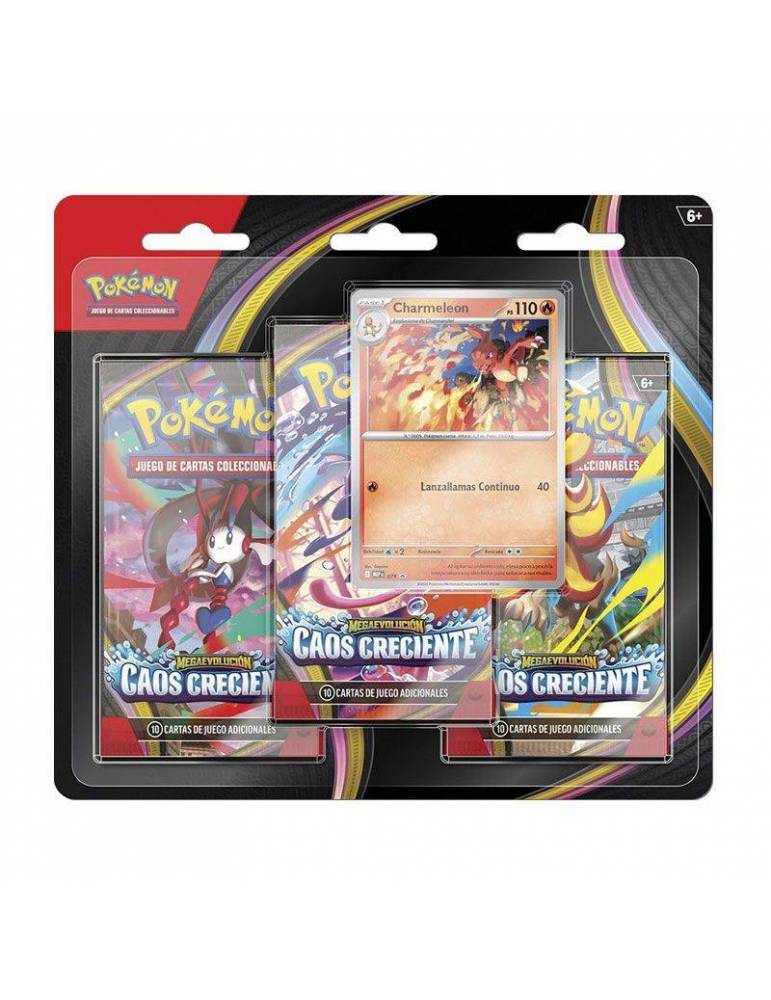 Pokémon JCC: Caos Creciente - Pack de 3 sobres