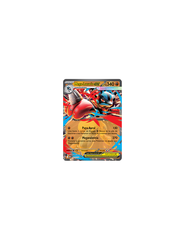 Pokémon JCC: Colección con figura Mega-Lucario ex