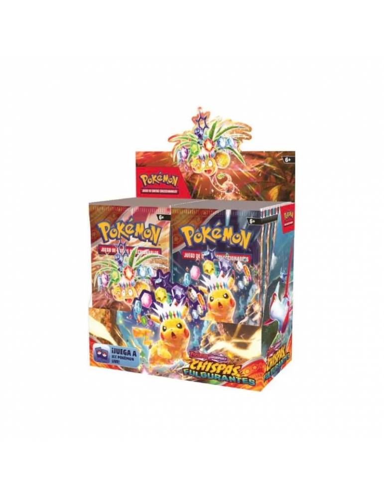 Pokémon TCG: Escarlata y Púrpura - Chispas fulgurantes (Display 36 Sobres)