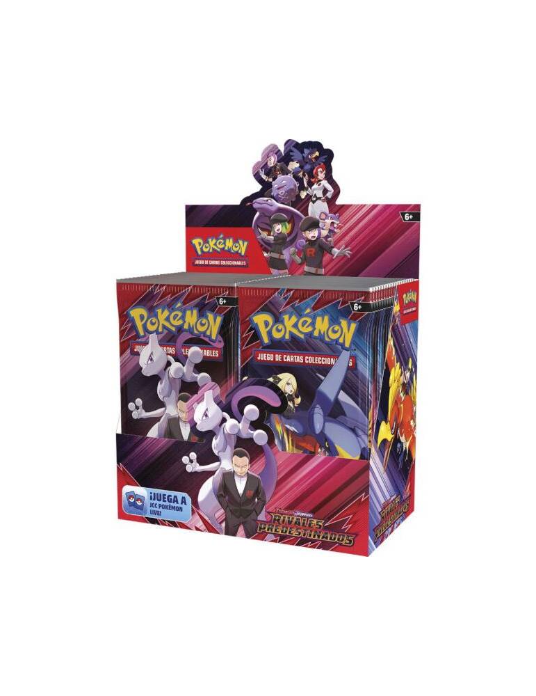Pokémon TCG: Escarlata y Púrpura - Rivales Predestinados (Display 36 Sobres)