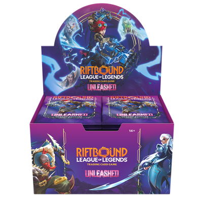 Riftbound League of Legends TCG - Unleashed Display (24 sobres)