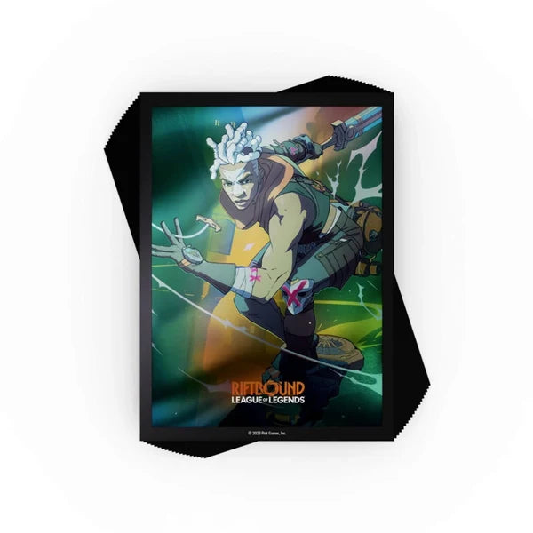 Riftbound: League of Legends TCG - Radiance - Ekko Art Sleeves (100 fundas)