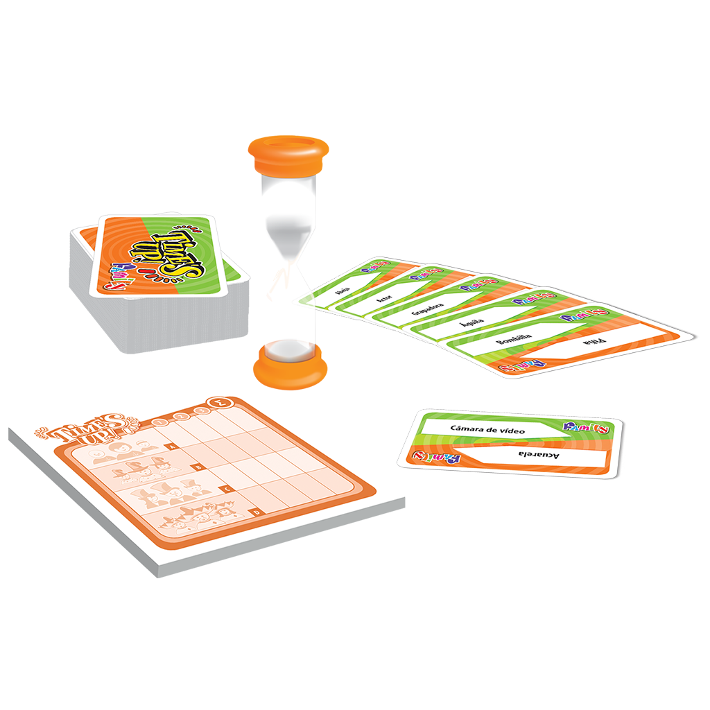 Time's Up! Family - Juego de Mesa de Mímica y Adivinanzas