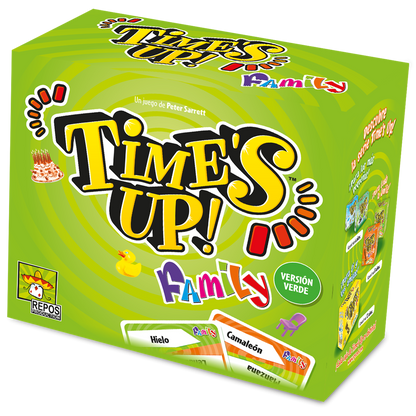Time's Up! Family - Juego de Mesa de Mímica y Adivinanzas