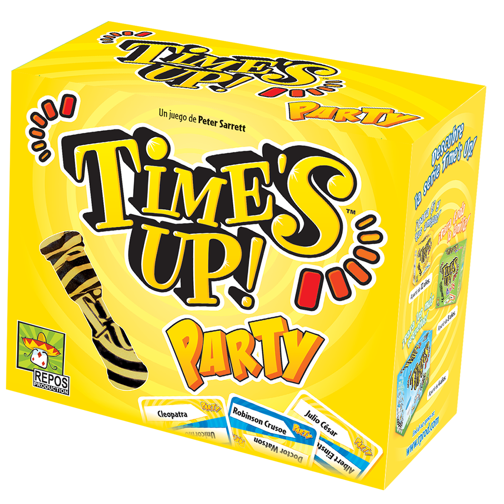 Time's Up! Party - Juego de Mesa de Mímica y Adivinanzas para Fiestas