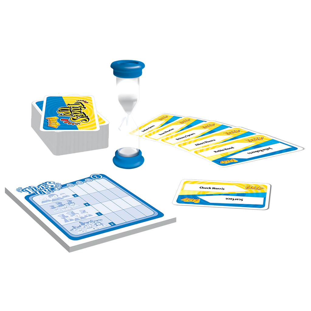 Time's Up! Party - Juego de Mesa de Mímica y Adivinanzas para Fiestas
