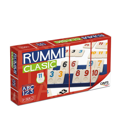 Rummi Clásic 4 Jugadores - Juego de Mesa Familiar