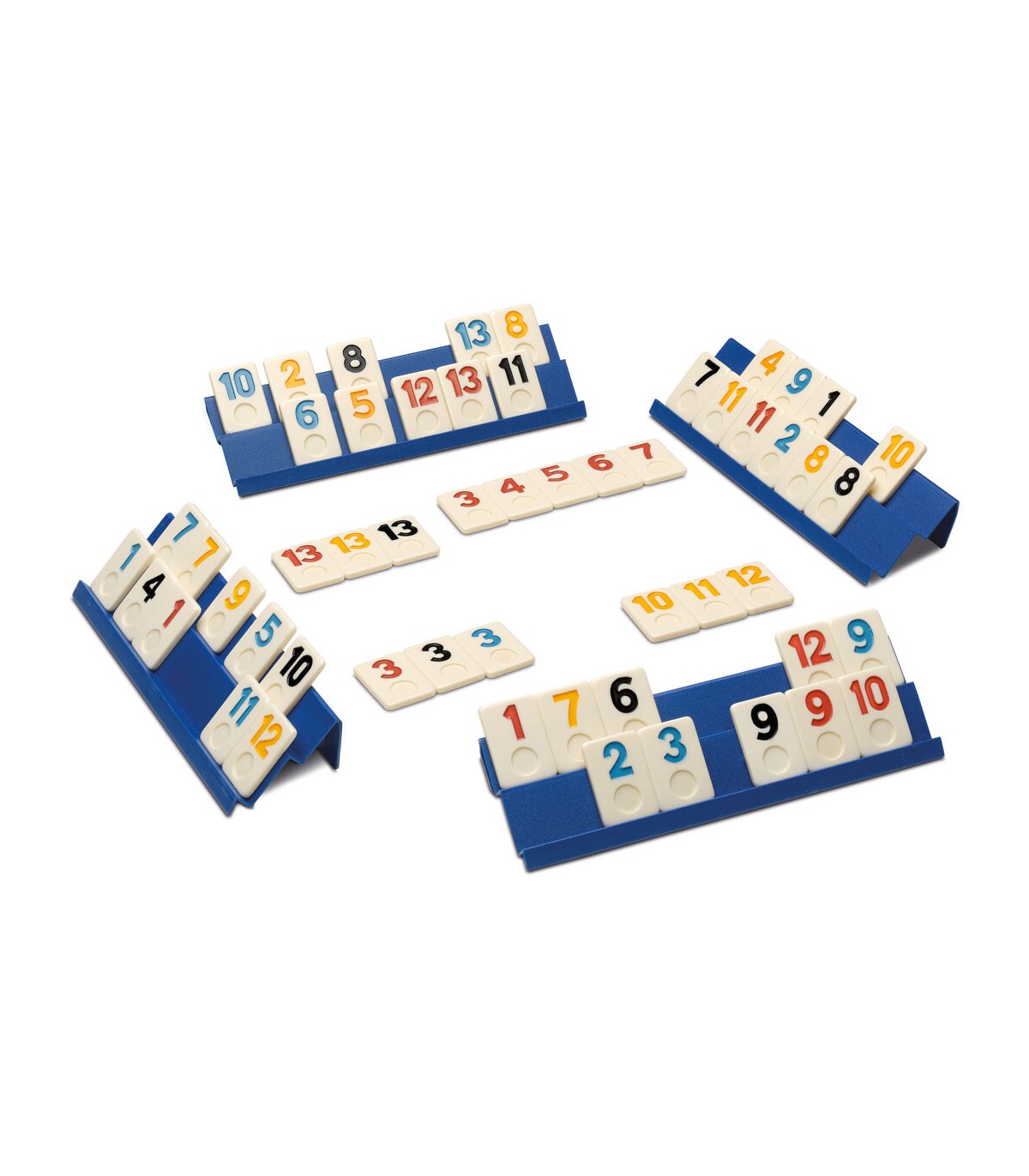 Rummi Clásic 4 Jugadores - Juego de Mesa Familiar